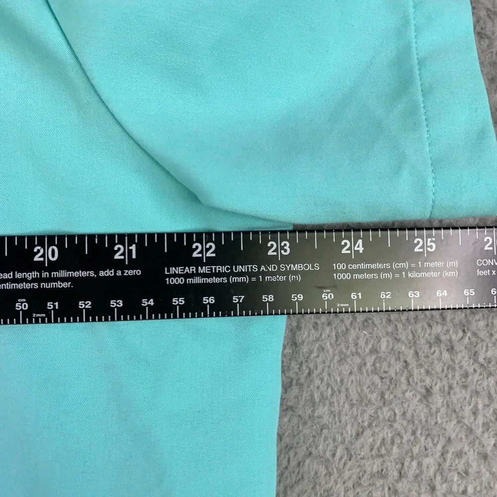 FIGS Scrub Set Men's Large L Leon Top & Cairo Pants Teal V-Neck Cargo Uniform